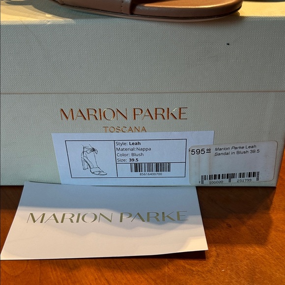 Elegant NEW MARION PARKE Blush Bella Heels - Picture 2 of 6